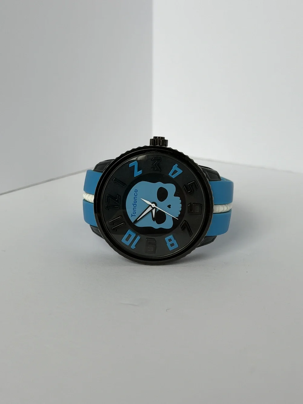 Tendence for Hydrogen Gulliver Skull Watch 50mm Blue Black 05023011B2